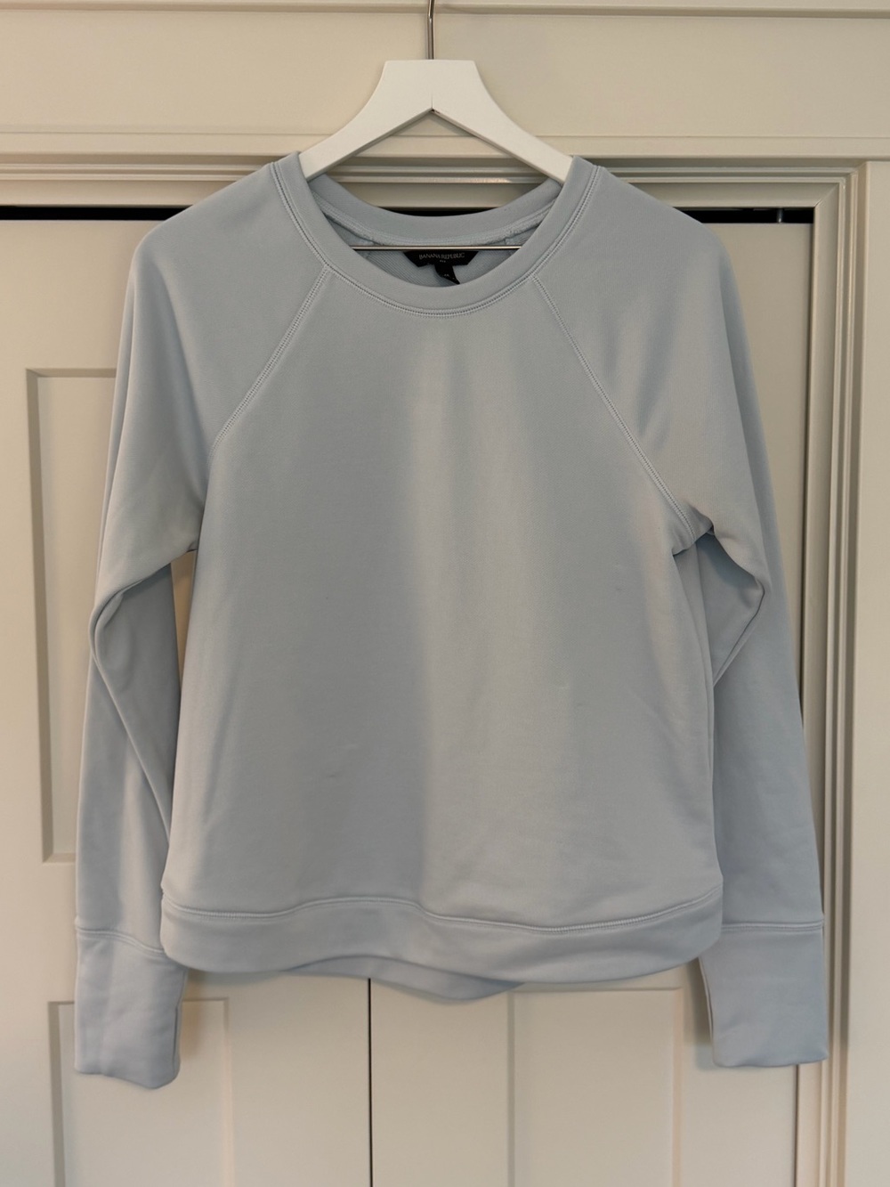 Banana Republic Blue Pullover Sweatshirt Size Medium Like New